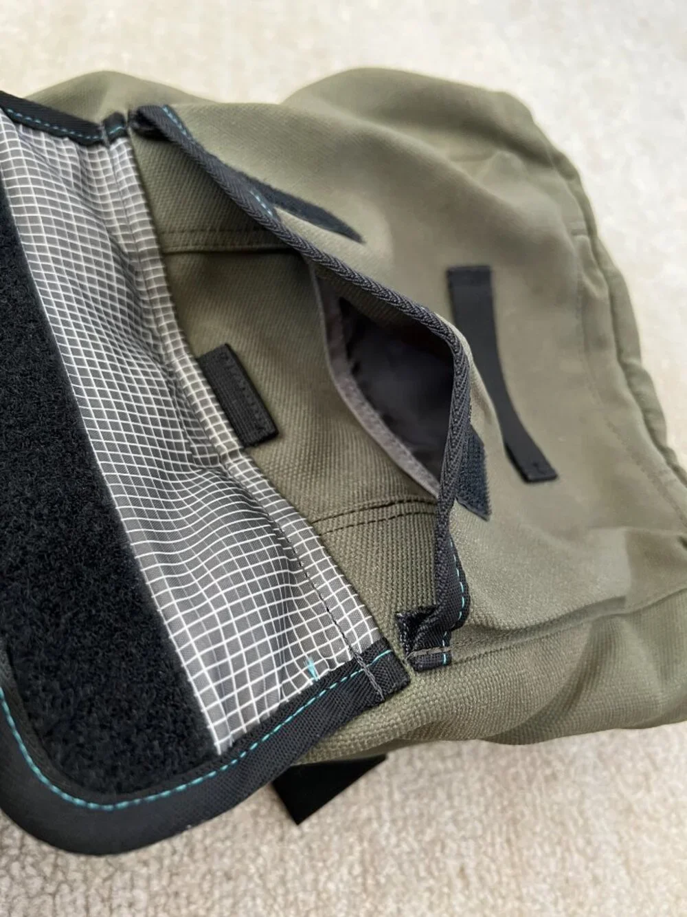 Timbuk2 Moby Laptop Backpack Olive Green Canvas Commuter Daypack School